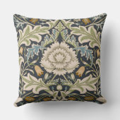 William Morris Severn Floral Pattern Classic クッション (裏面)