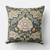 William Morris Severn Floral Pattern Classic クッション (正面)