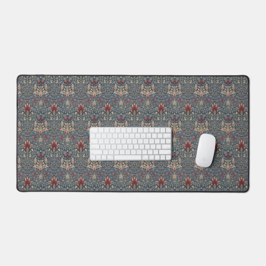 William Morris: Snakeshead Desk Mat デスクマット (キーボード&マウス)