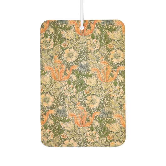 William Morris Spring Compton Flower Festival カーエアーフレッシュナー (正面)