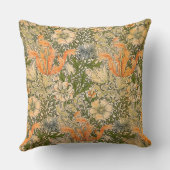 William Morris Spring Compton Flower Festival クッション (裏面)
