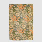 William Morris Spring Compton Flower Festival ゴルフタオル (正面)