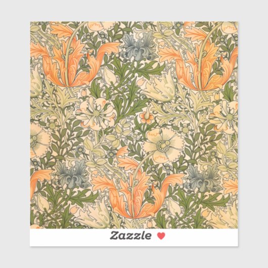 William Morris Spring Compton Flower Festival シール (シート)