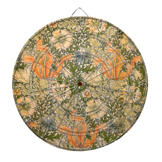 William Morris Spring Compton Flower Festival ダーツボード (正面)