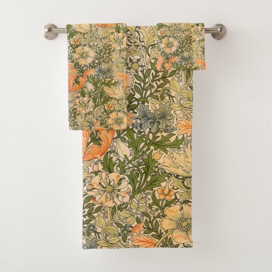 William Morris Spring Compton Flower Festival バスタオルセット (インサイチュ)