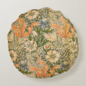 William Morris Spring Compton Flower Festival ラウンドクッション (裏面)