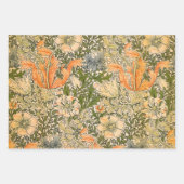 William Morris Spring Compton Flower Festival ラッピングペーパーシート (正面2)