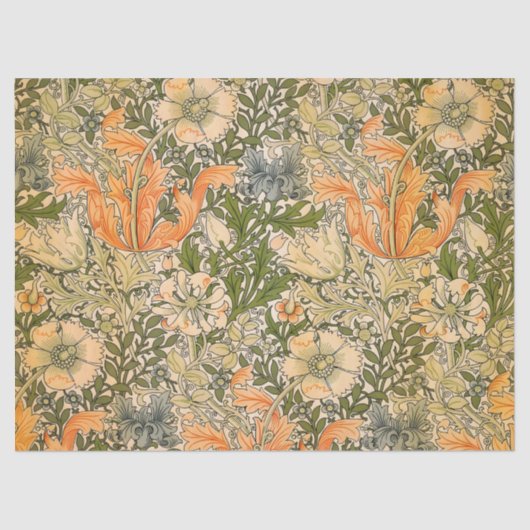 William Morris Spring Compton Flower Festival 薄葉紙 (正面)