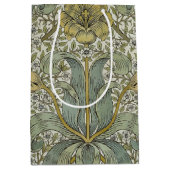 William Morris Spring Thicket Classic Pattern ミディアムペーパーバッグ (正面)