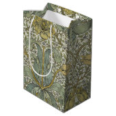William Morris Spring Thicket Classic Pattern ミディアムペーパーバッグ (裏面アングル)