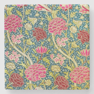 William Morris Stone Coaster, Antique Cray Design ストーンコースター