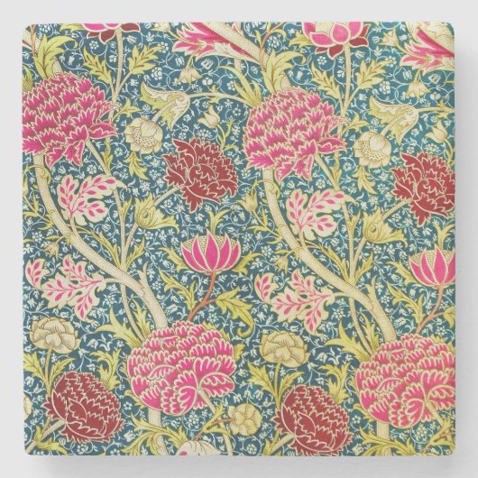 William Morris Stone Coaster, Antique Cray Design ストーンコースター (正面)