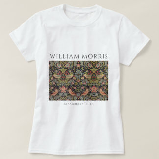 William Morris Strawberry Thief女性用Tシャツ Tシャツ