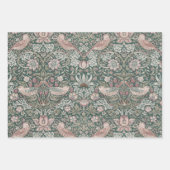 William Morris, Strawberry Thief ラッピングペーパーシート (正面2)