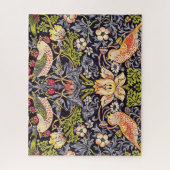 William Morris Strawberry Thief Floral Art Nouveau ジグソーパズル (縦)