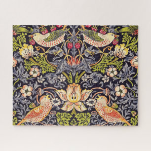 William Morris Strawberry Thief Floral Art Nouveau ジグソーパズル