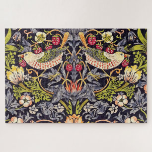 William Morris Strawberry Thief Floral Art Nouveau ジグソーパズル