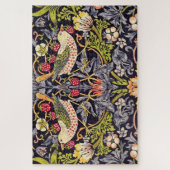 William Morris Strawberry Thief Floral Art Nouveau ジグソーパズル (縦)