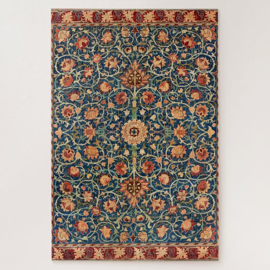 William Morris Strawberry Thief Floral Pattern ジグソーパズル (縦)