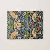 William Morris Strawberry Thief Floral Pattern ジグソーパズル (横)
