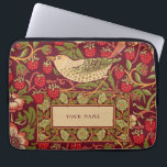 William Morris Strawberry Thief Laptop Sleeve ラップトップスリーブ<br><div class="desc">William Morris Strawberry Thief Pattern Design. Add your label text! William Morris was an English textile designer, artist, writer, and socialist associated with the Pre-Raphaelite Brotherhood and British Arts and Crafts Movement. He founded a design firm in partnership with the artist Edward Burne-Jones, and the poet and artist Dante Gabriel...</div>