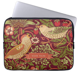 William Morris Strawberry Thief Laptop Sleeve ラップトップスリーブ