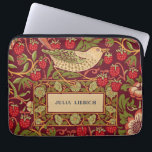 William Morris Strawberry Thief Laptop Sleeve ラップトップスリーブ<br><div class="desc">William Morris Strawberry Thief Pattern Design. Personalize by adding a name. William Morris was an English textile designer, artist, writer, and socialist associated with the Pre-Raphaelite Brotherhood and British Arts and Crafts Movement. He founded a design firm in partnership with the artist Edward Burne-Jones, and the poet and artist Dante...</div>