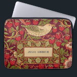 William Morris Strawberry Thief Laptop Sleeve ラップトップスリーブ<br><div class="desc">William Morris Strawberry Thief Pattern Design. Personalize by adding a name. William Morris was an English textile designer, artist, writer, and socialist associated with the Pre-Raphaelite Brotherhood and British Arts and Crafts Movement. He founded a design firm in partnership with the artist Edward Burne-Jones, and the poet and artist Dante...</div>