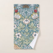 William Morris Strawberry Thief Light Design ハンドタオル (ハンドタオル)