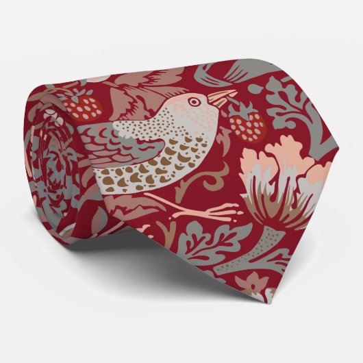 William Morris Strawberry Thief Neck Tie ネクタイ (ロール)