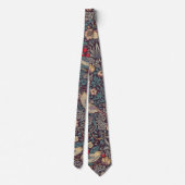 William Morris Strawberry Thief Neck Tie ネクタイ (裏面)
