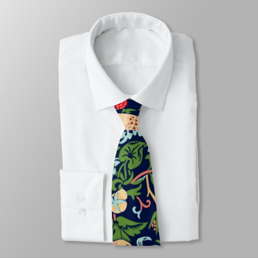 William Morris Strawberry Thief Ornate ネクタイ (タイ)