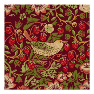 William Morris Strawberry Thief Poster ポスター