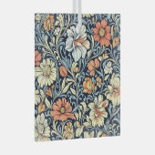 William Morris style floral acanthus pattern ガラスオーナメント (正面右)