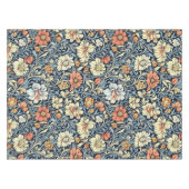 William Morris style floral acanthus pattern テーブルクロス (正面(横))