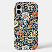 William Morris style floral acanthus pattern Case-Mate iPhoneケース (裏面)