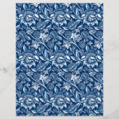 William Morris Sunflowers、Dark BlueとWhite (正面)