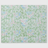 William Morris Sweet Pea Floral Pattern Classic ラッピングペーパー (フラット)