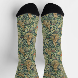 William Morris "The Forest" Wildlife ソックス