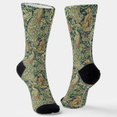 William Morris "The Forest" Wildlife ソックス (傾斜あり)