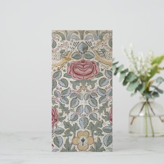 William Morris - The Rose Pattern シーズンカード (スタンド正面)