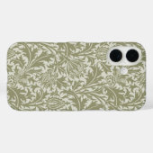 William Morris Thistle Sage Green Pattern Case-Mate iPhoneケース (裏面 (横))