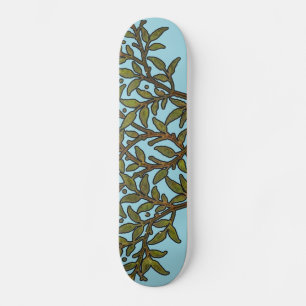 William Morris Tree Frieze Floral Wallpaper スケートボード