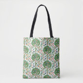 William Morris Tree of Lifeプリント、Green 数々の & トートバッグ (正面)