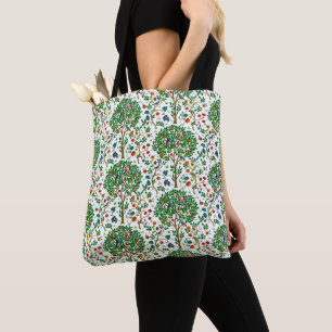 William Morris Tree of Lifeプリント、Green 数々の & トートバッグ