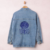 William Morris Tree of Life, Cobalt Blue デニムジャケット (ハンガー)