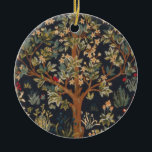 William Morris - Tree Of Life Original セラミックオーナメント<br><div class="desc">William Morris - Tree Of Life Original</div>