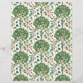 William Morris Tree of Life Pattern, Green & 数々の. (正面)