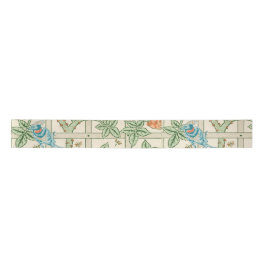 William Morris Trellis Victorian Wallpaper サテンリボン