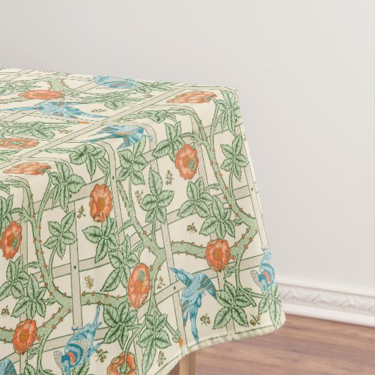 William Morris Trellis Victorian Wallpaper テーブルクロス (インサイチュ)